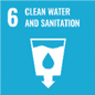 Icon representing urban infrastructure and clean water