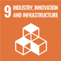 Icon representing urban innovation and development